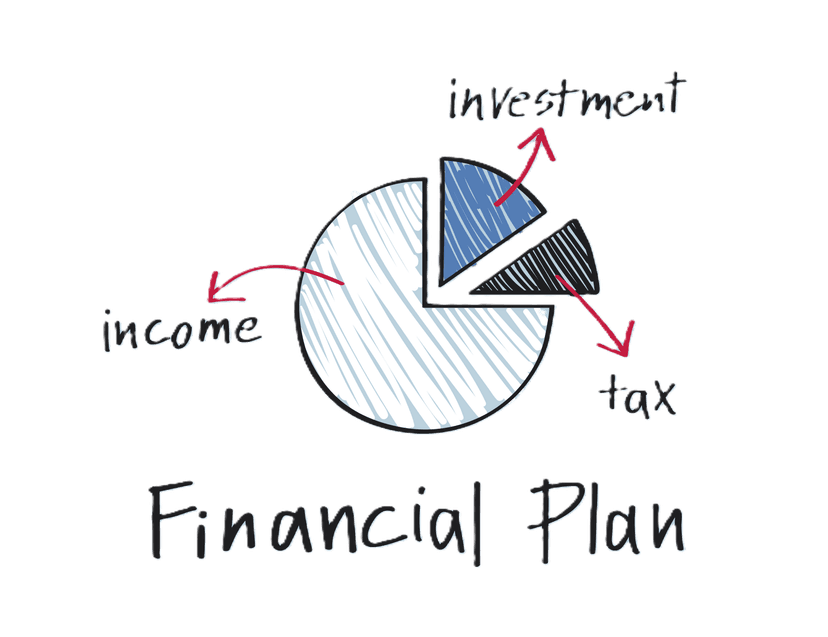 pie chart for financial literacy